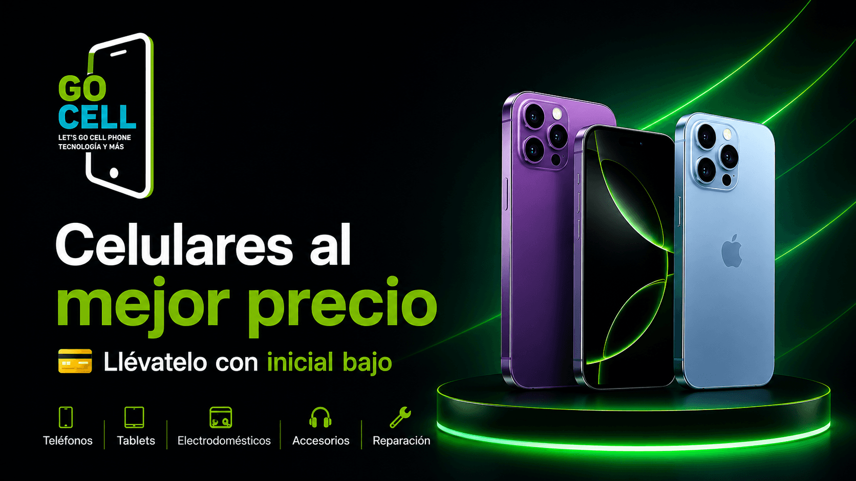 Go Cell · Celulares al mejor precio · Santo Domingo, RD